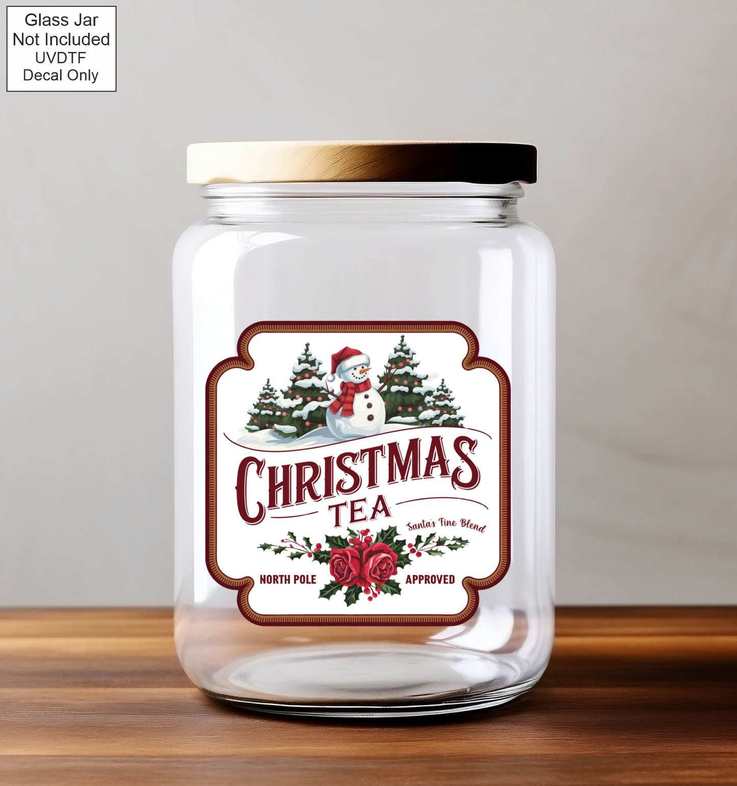 UVDTF Vintage Christmas Labels