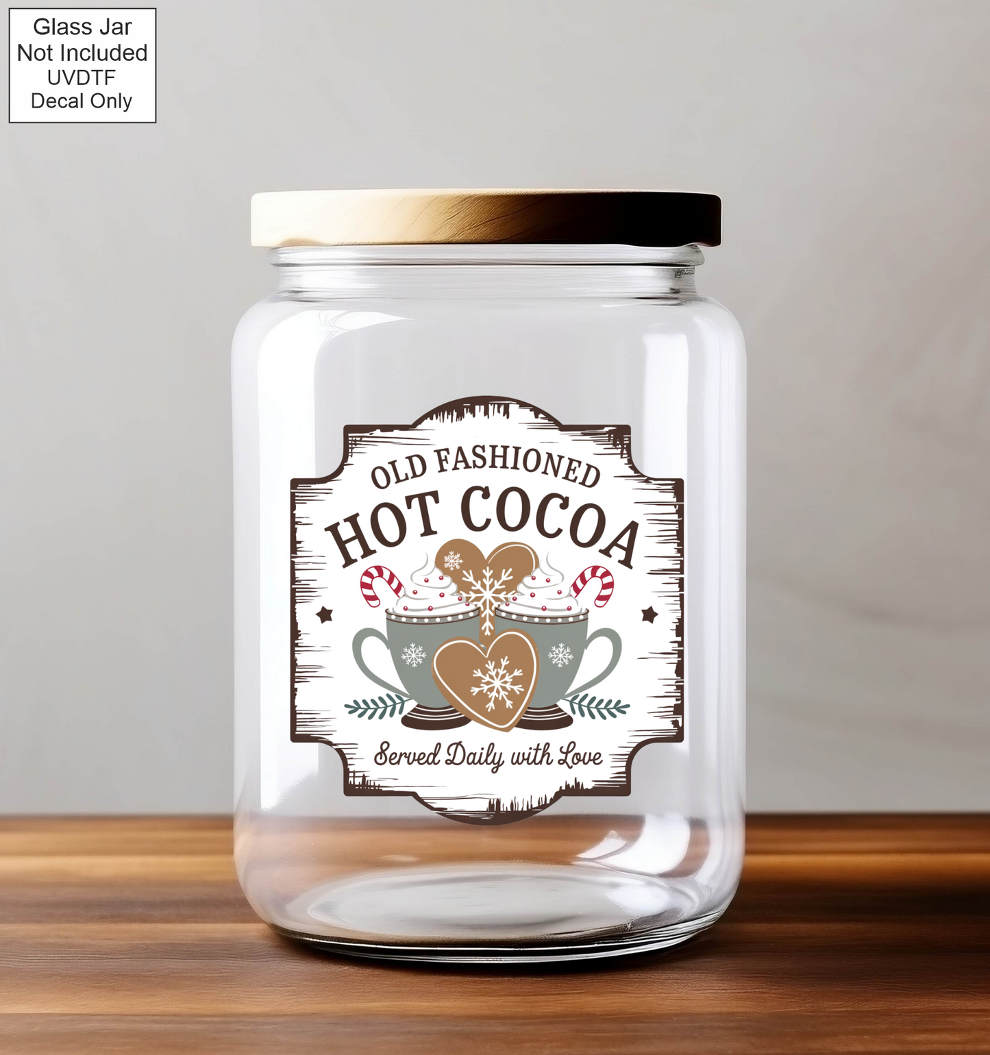 UVDTF Vintage Christmas Labels