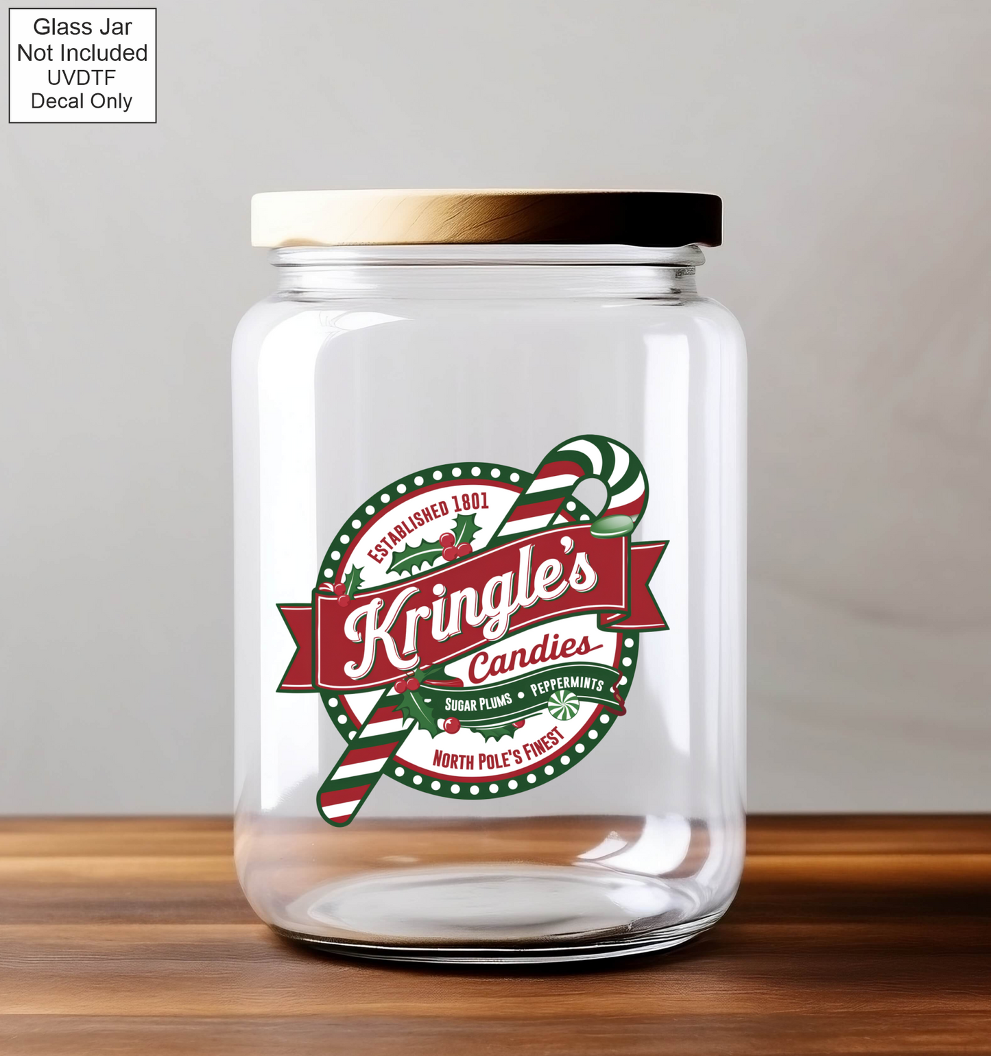 UVDTF Vintage Christmas Labels