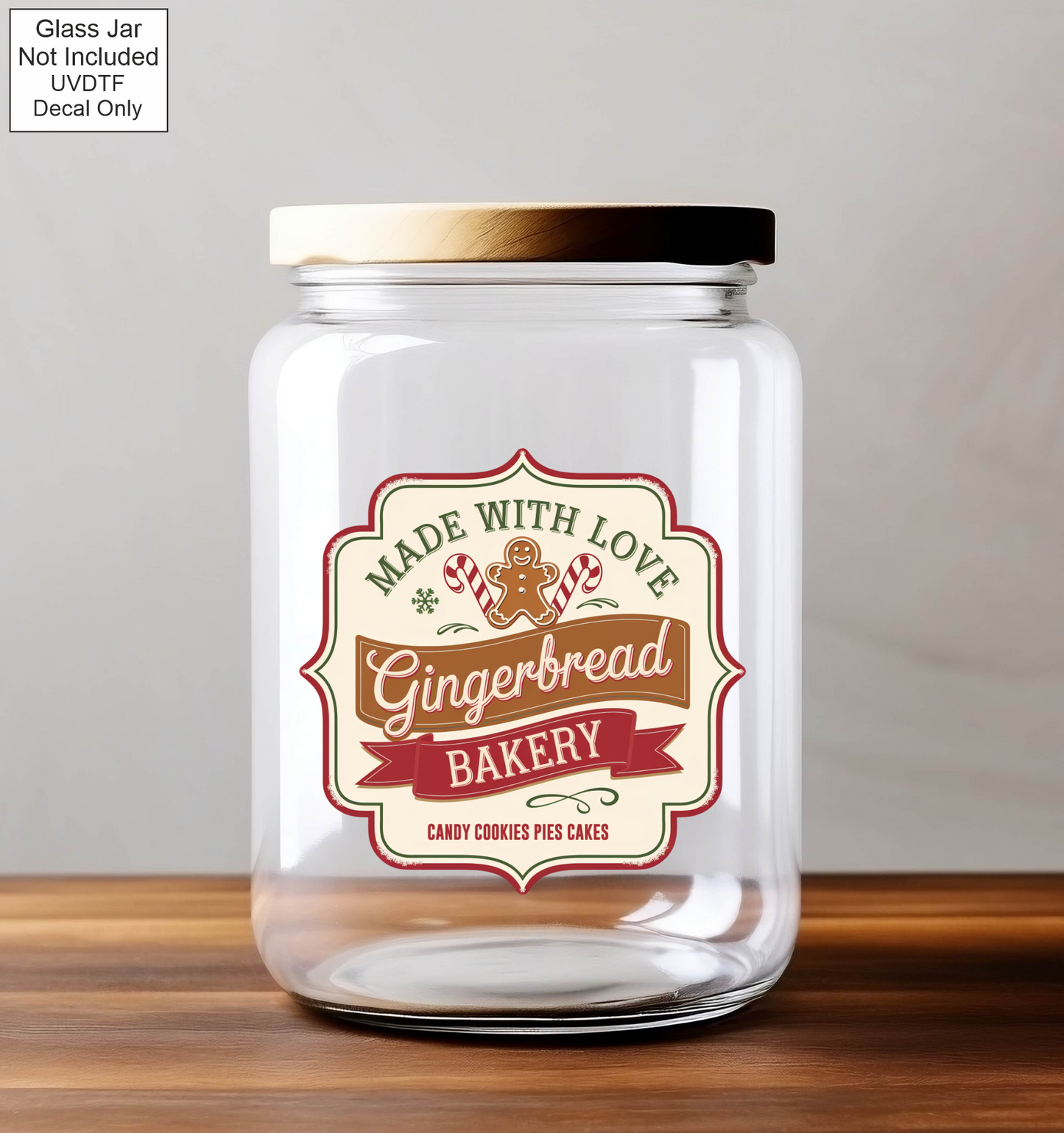 UVDTF Vintage Christmas Labels