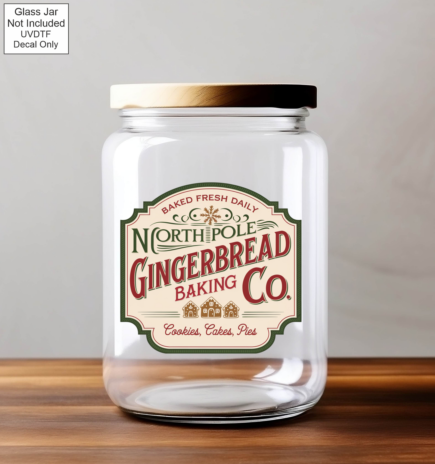 UVDTF Vintage Christmas Labels