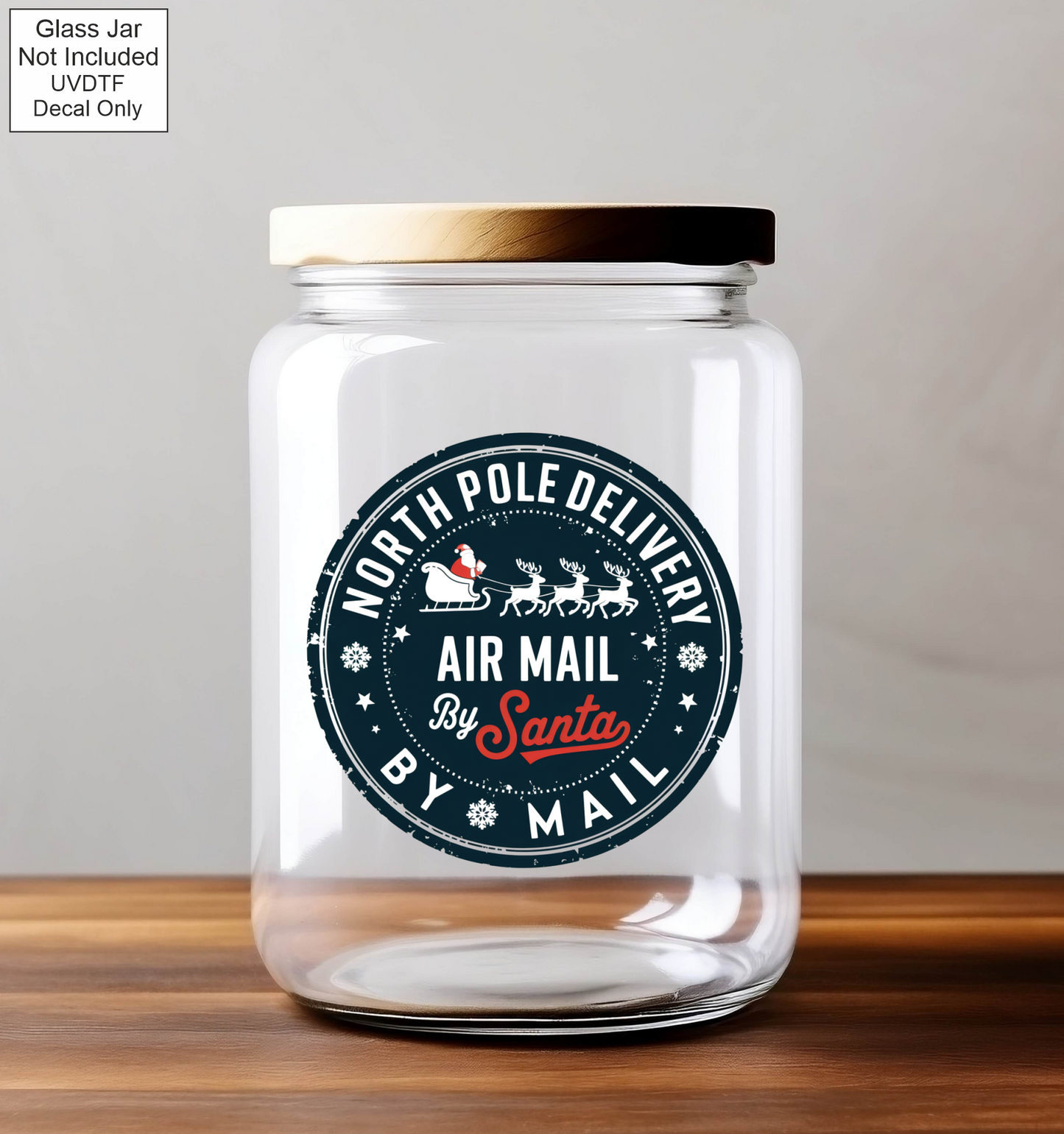 UVDTF Vintage Christmas Labels
