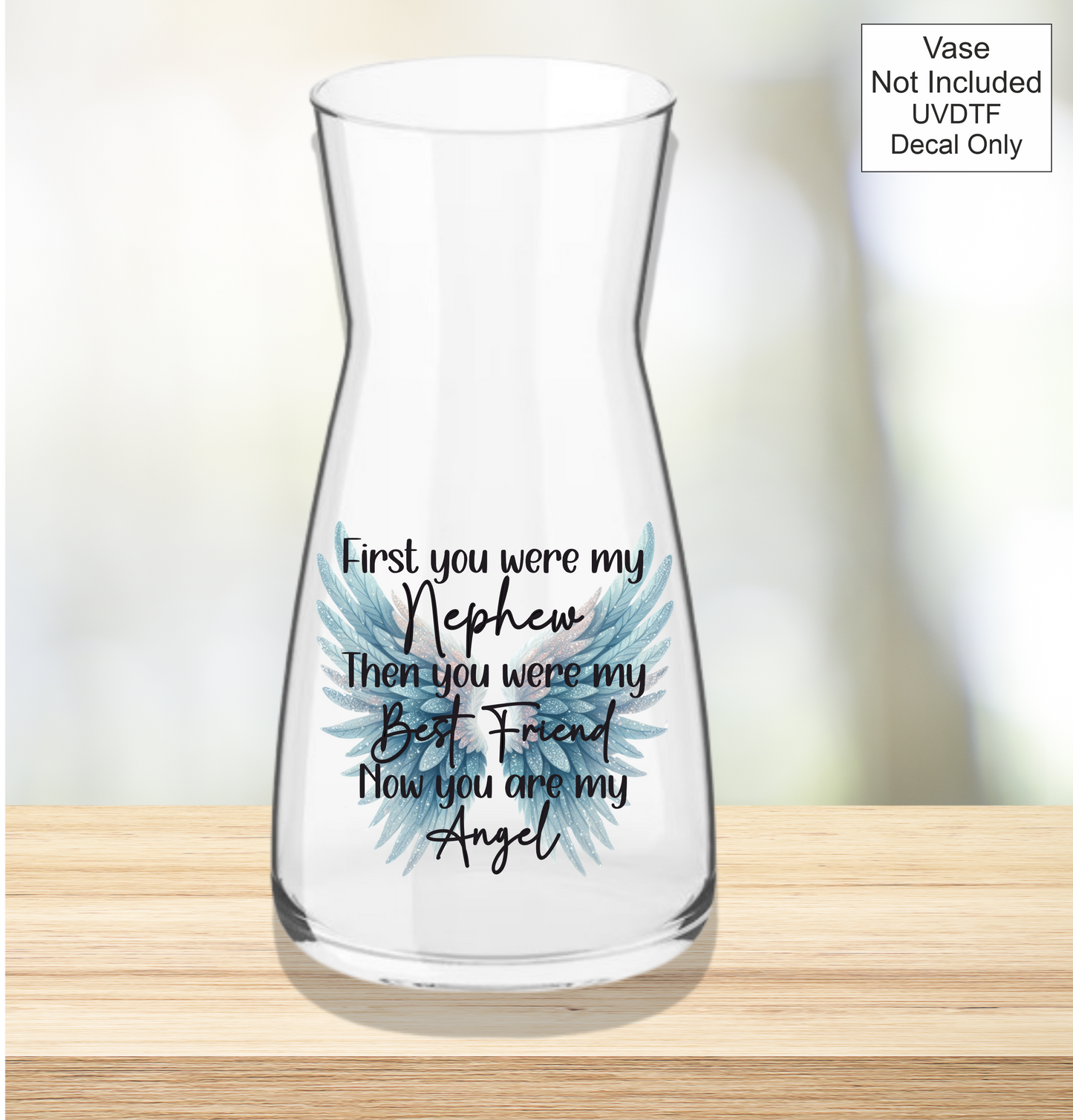 UVDTF First You Were My - Memorial Blue Wings