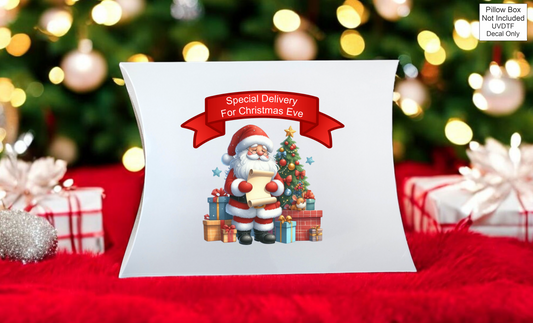 UVDTF Special Delivery For Christmas Eve - Pillow box