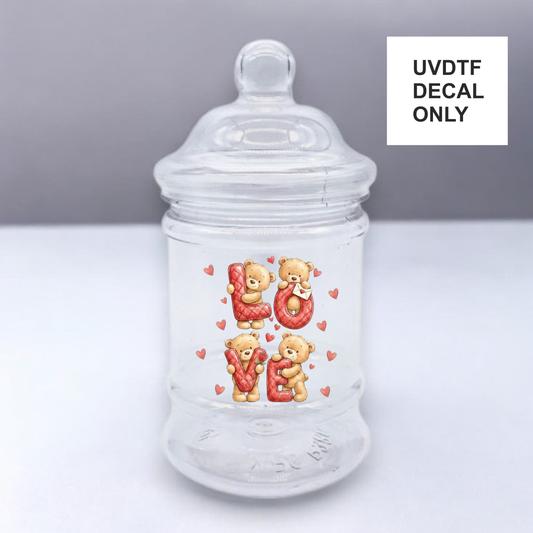 UVDTF Love Bears -  sweet jar/candle