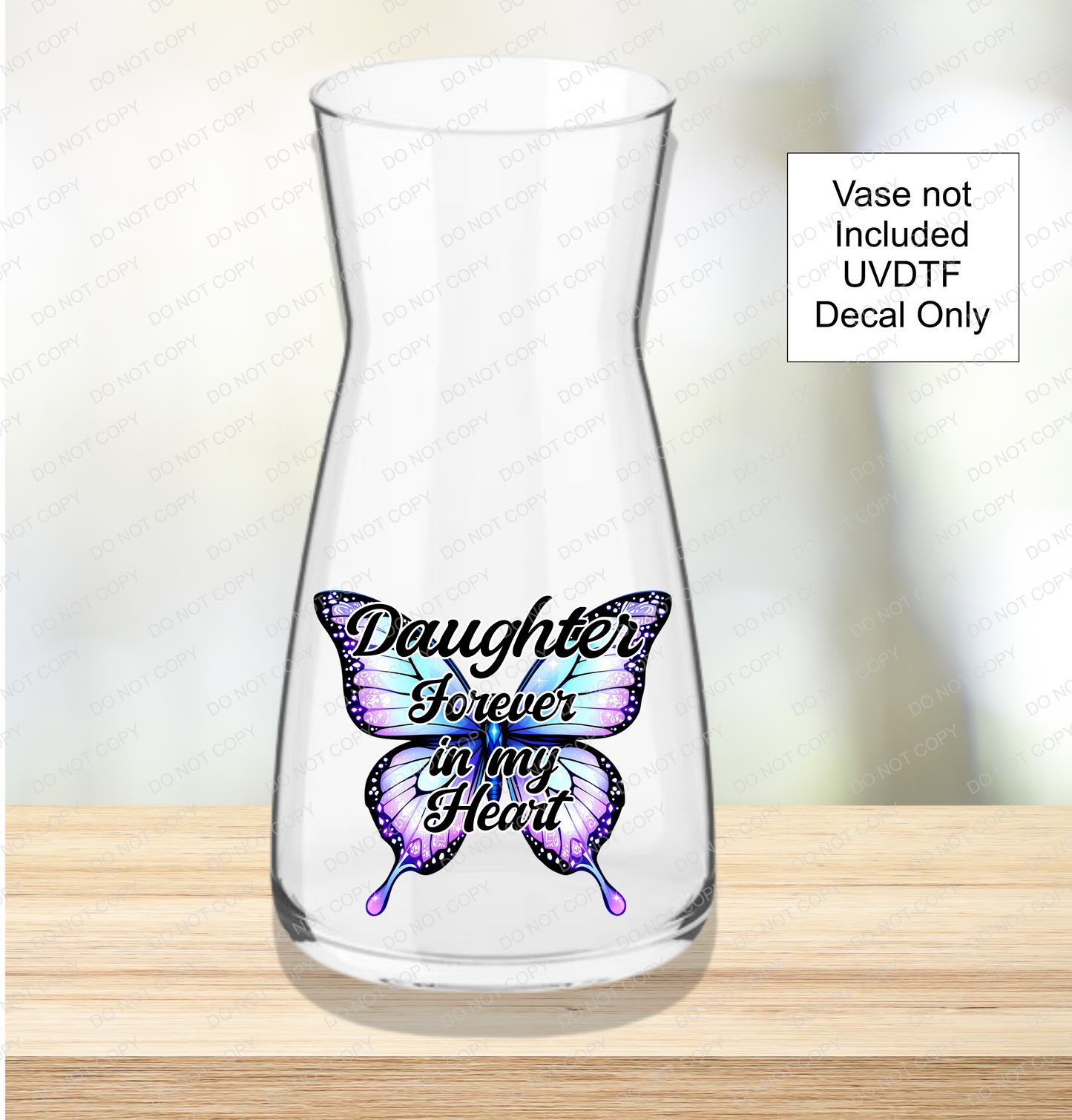 UVDTF Memorial Butterfly - Mackie Direct