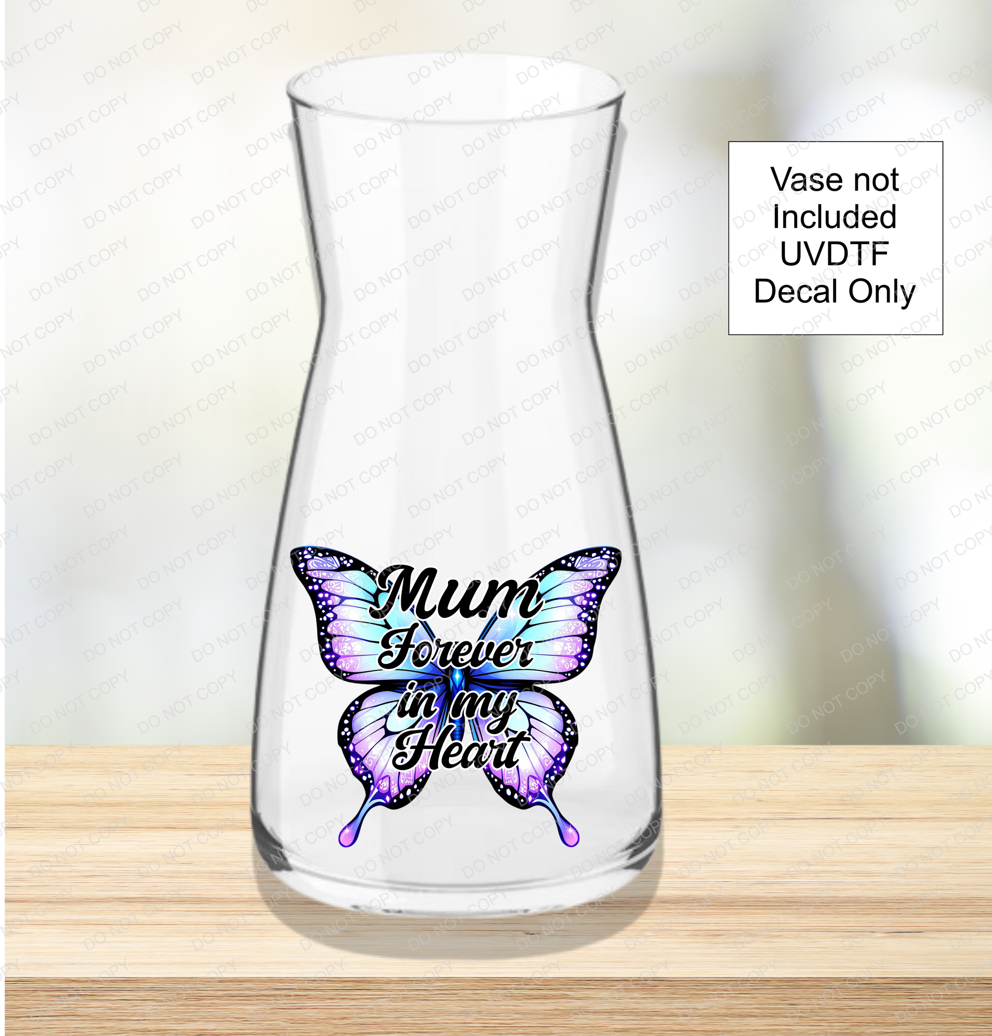 UVDTF Memorial Butterfly - Mackie Direct