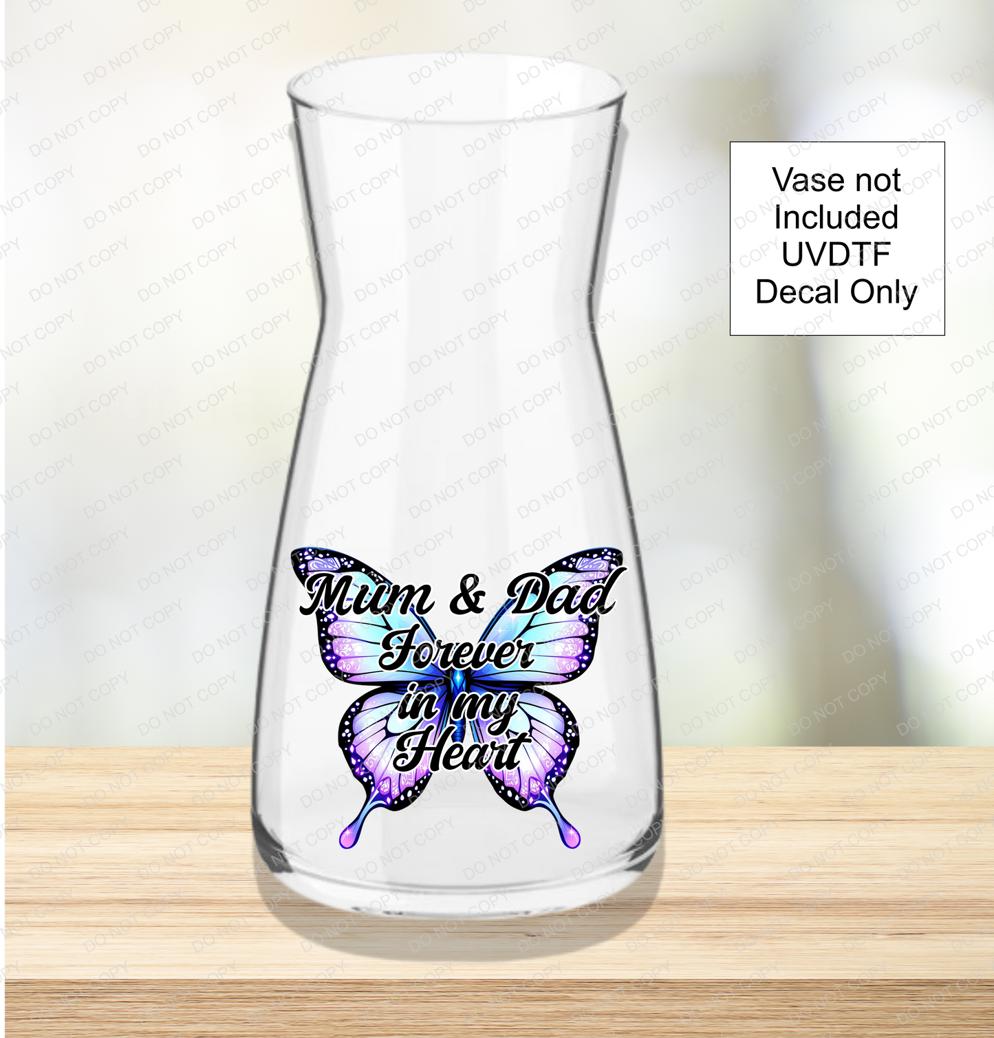 UVDTF Memorial Butterfly - Mackie Direct