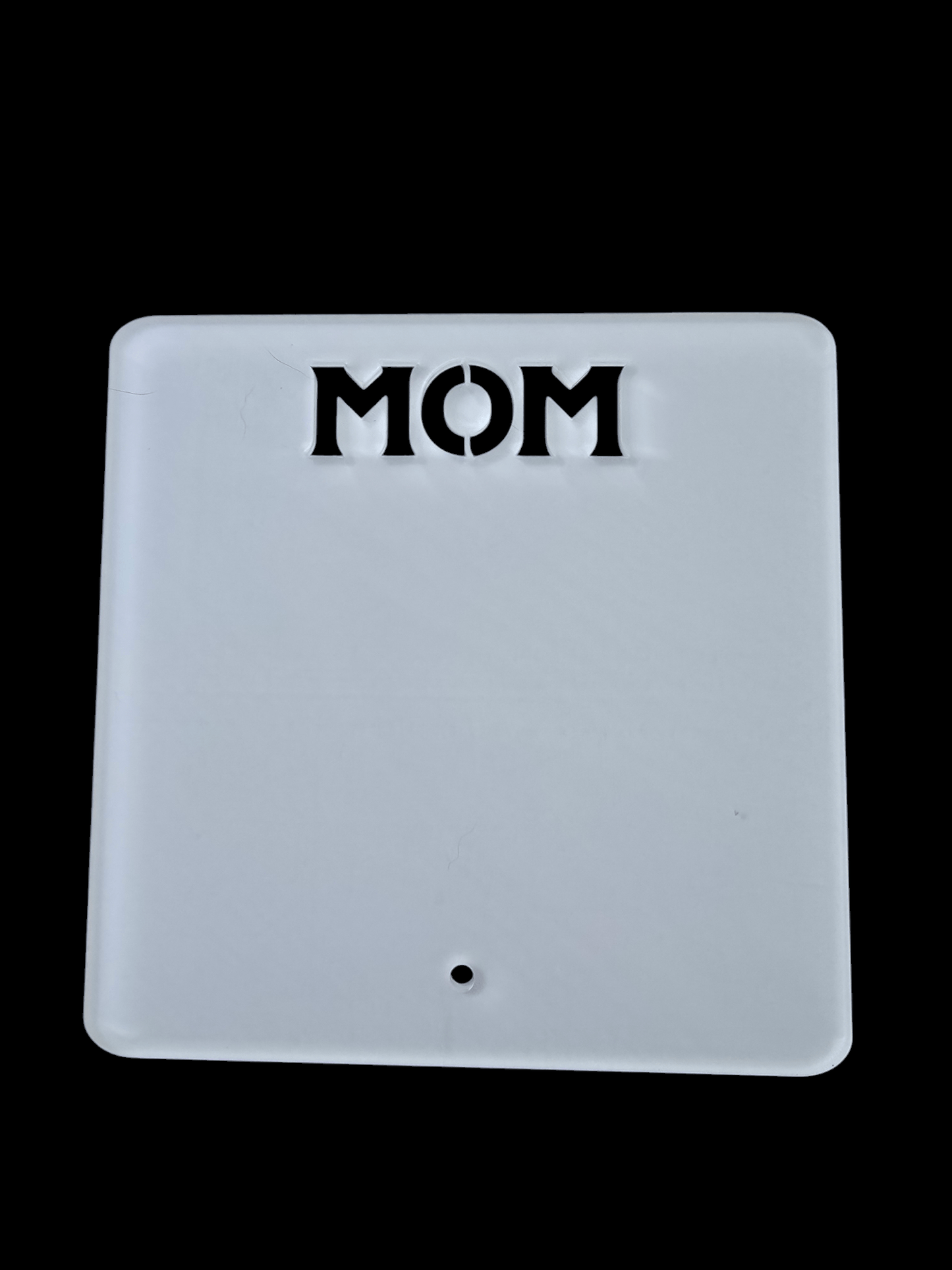 Acrylic Mothers Day Square with Pin Stand - Mackie Direct