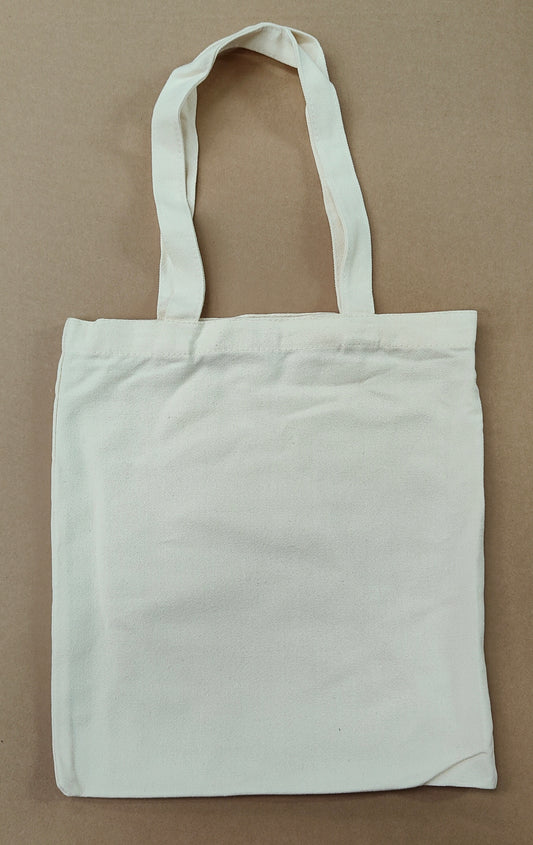 Seconds/Practice Cream Heavy Tote Bag - For Sublimation