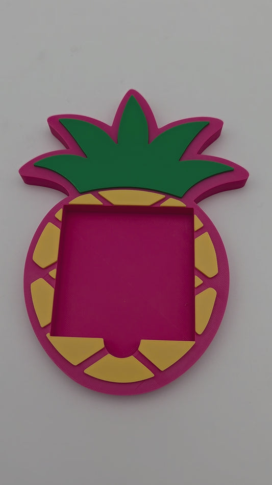 Pineapple Post it Note Holder - 3D Printed