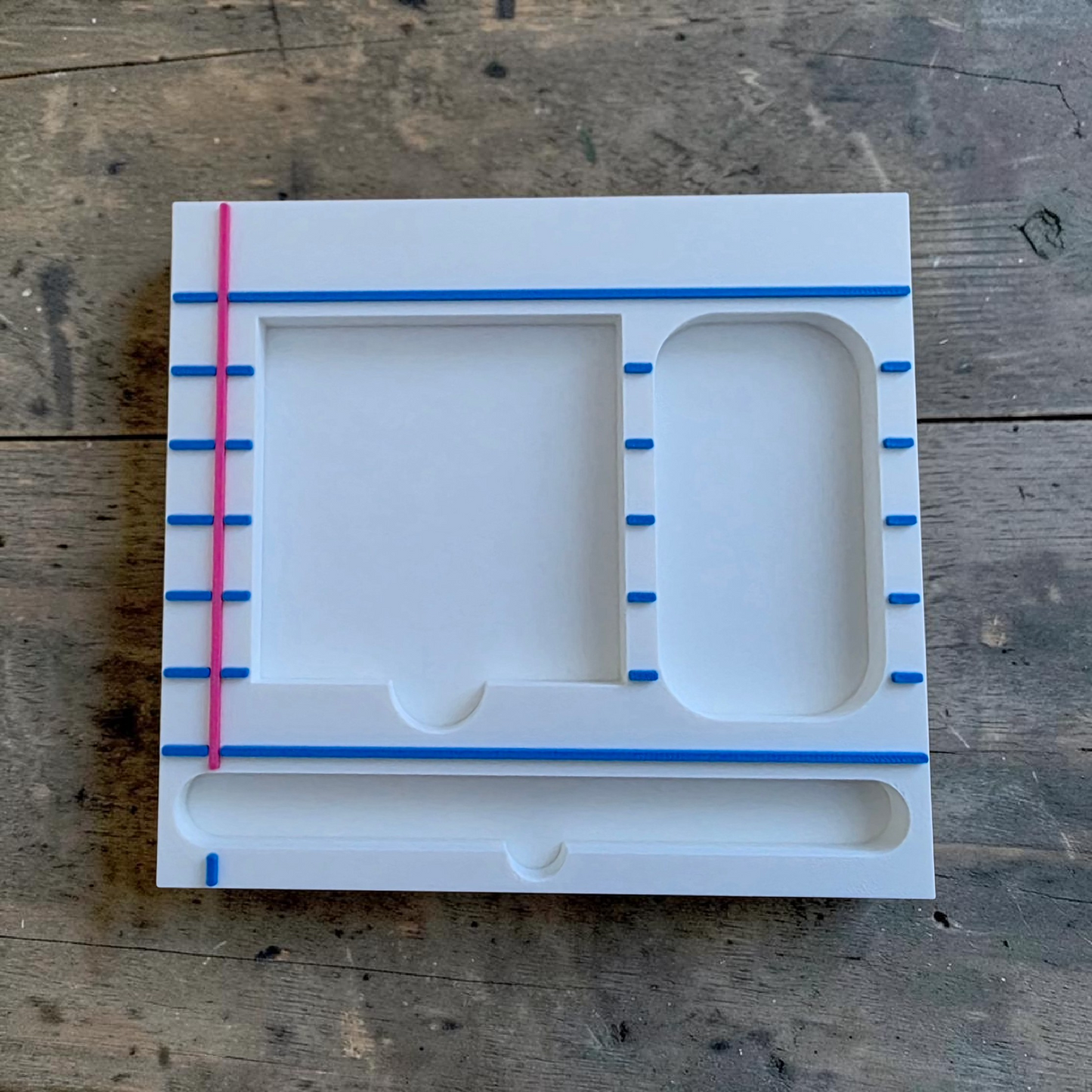 Sticky Note / Pen / Paperclip Holder - Personalised with any name or blank - Mackie Direct