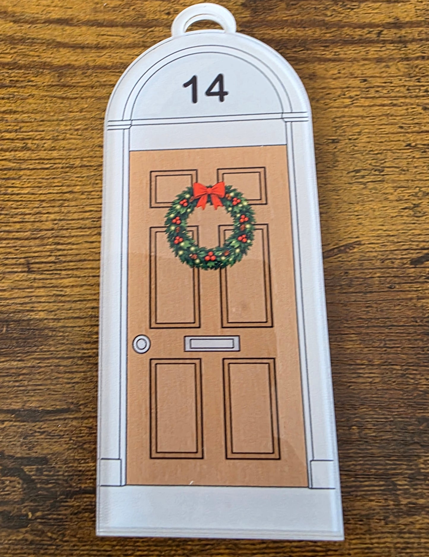 Door Acrylic Hanging Decoration - Mackie Direct