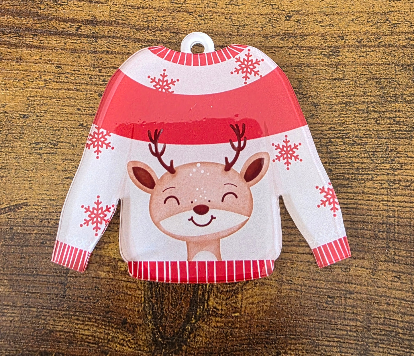 Christmas Jumper Acrylic Hanging Decoration - Mackie Direct
