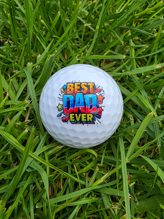 Fathers Day Printed Golf ball - Mackie Direct
