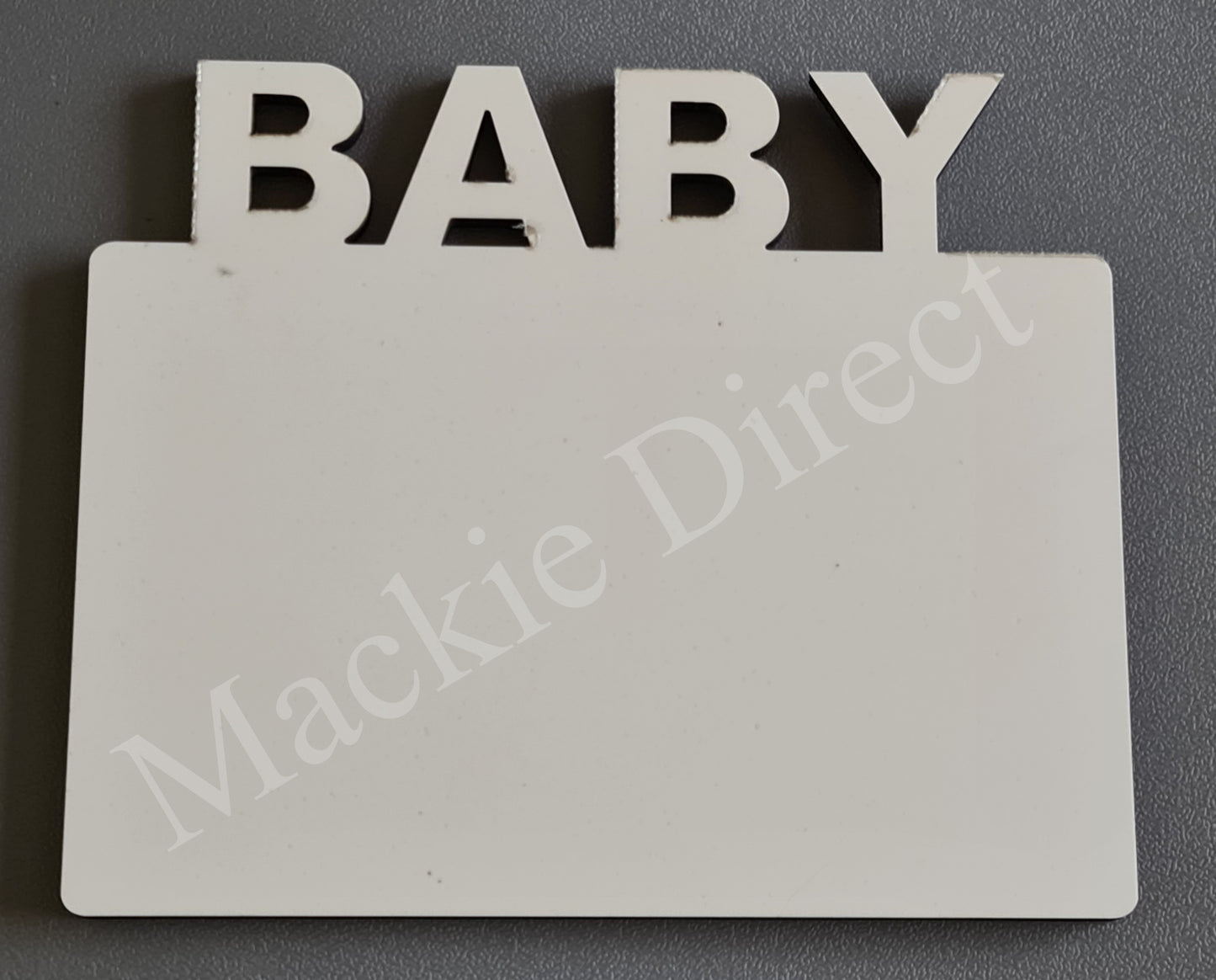 Sublimation MDF 'Baby' Photo Panel - Mackie Direct