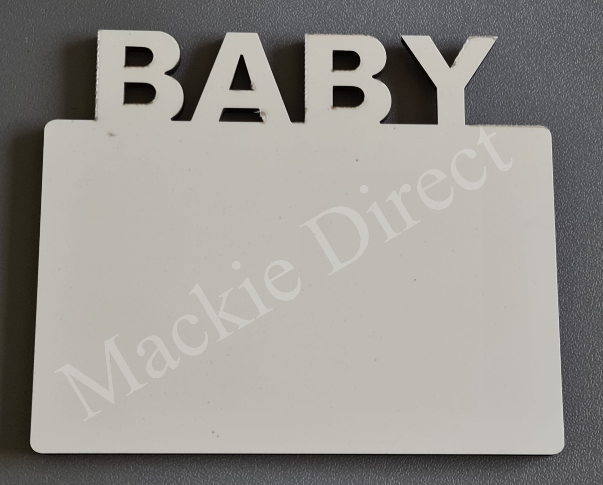Sublimation MDF 'Baby' Photo Panel - Mackie Direct