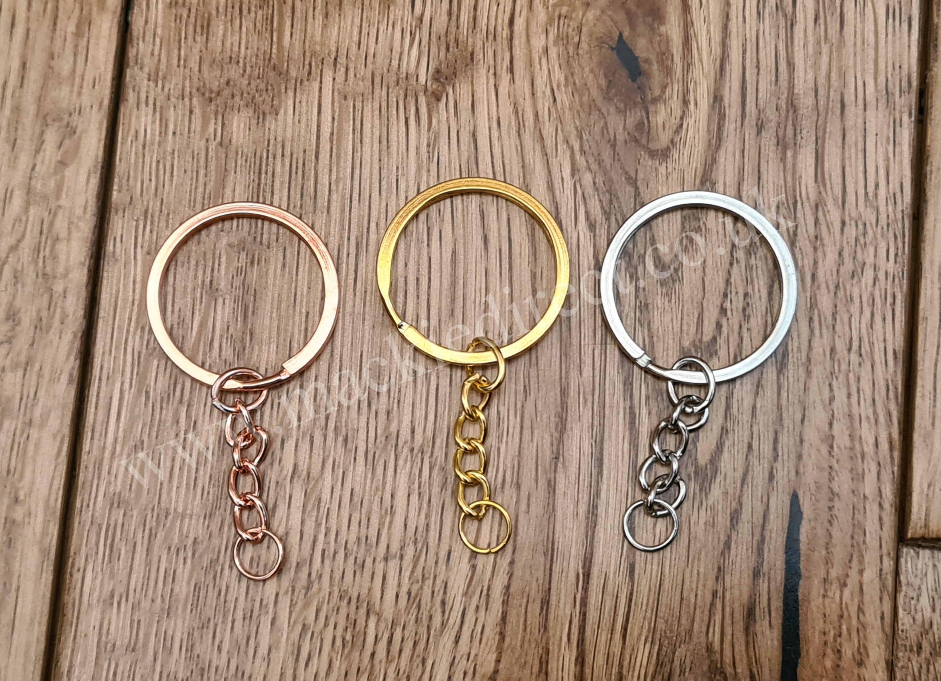 Keyring Chains & Rings - Set of 10 – Mackie Direct