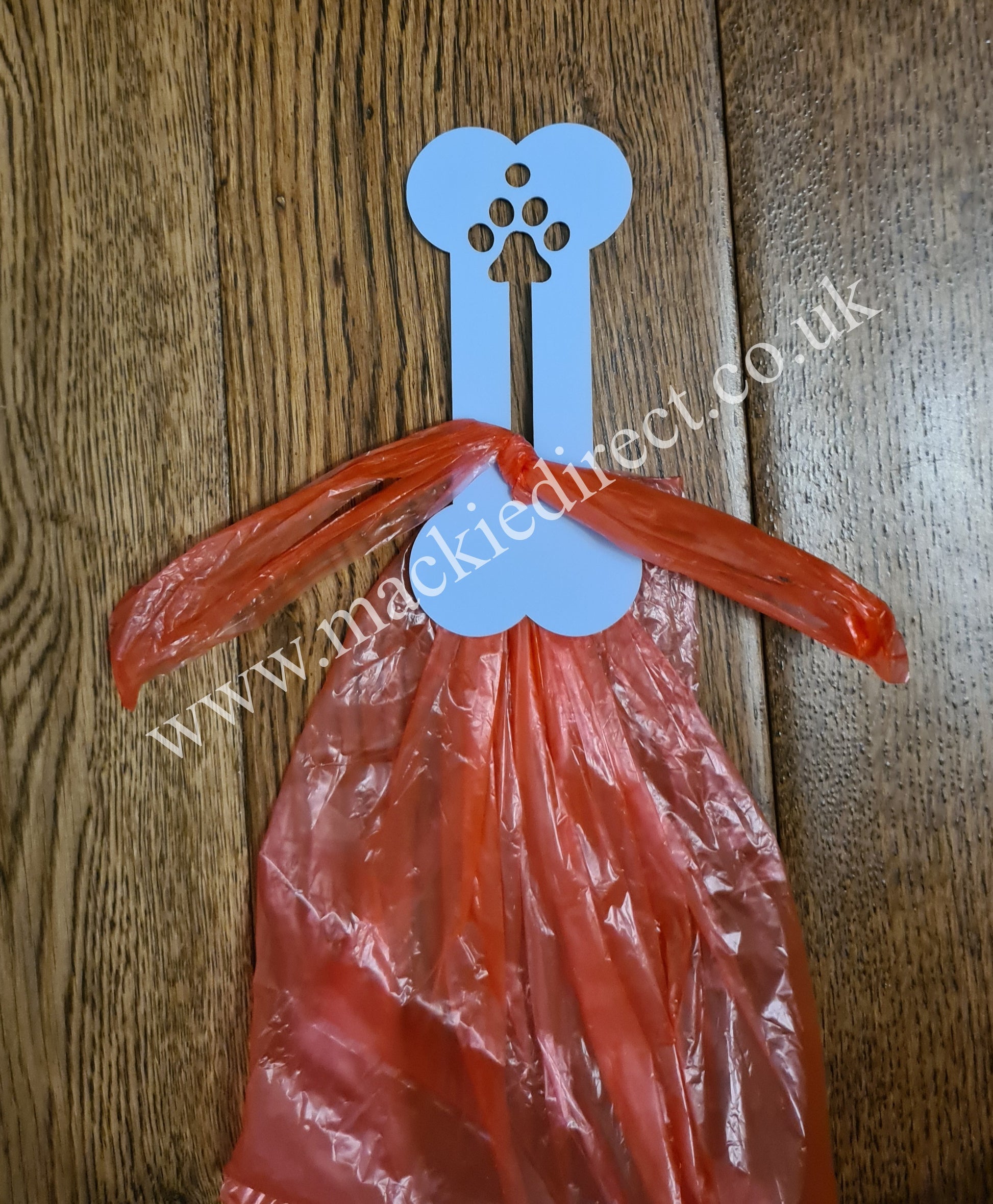 Acrylic Dog Poo Bag Holder - Mackie Direct