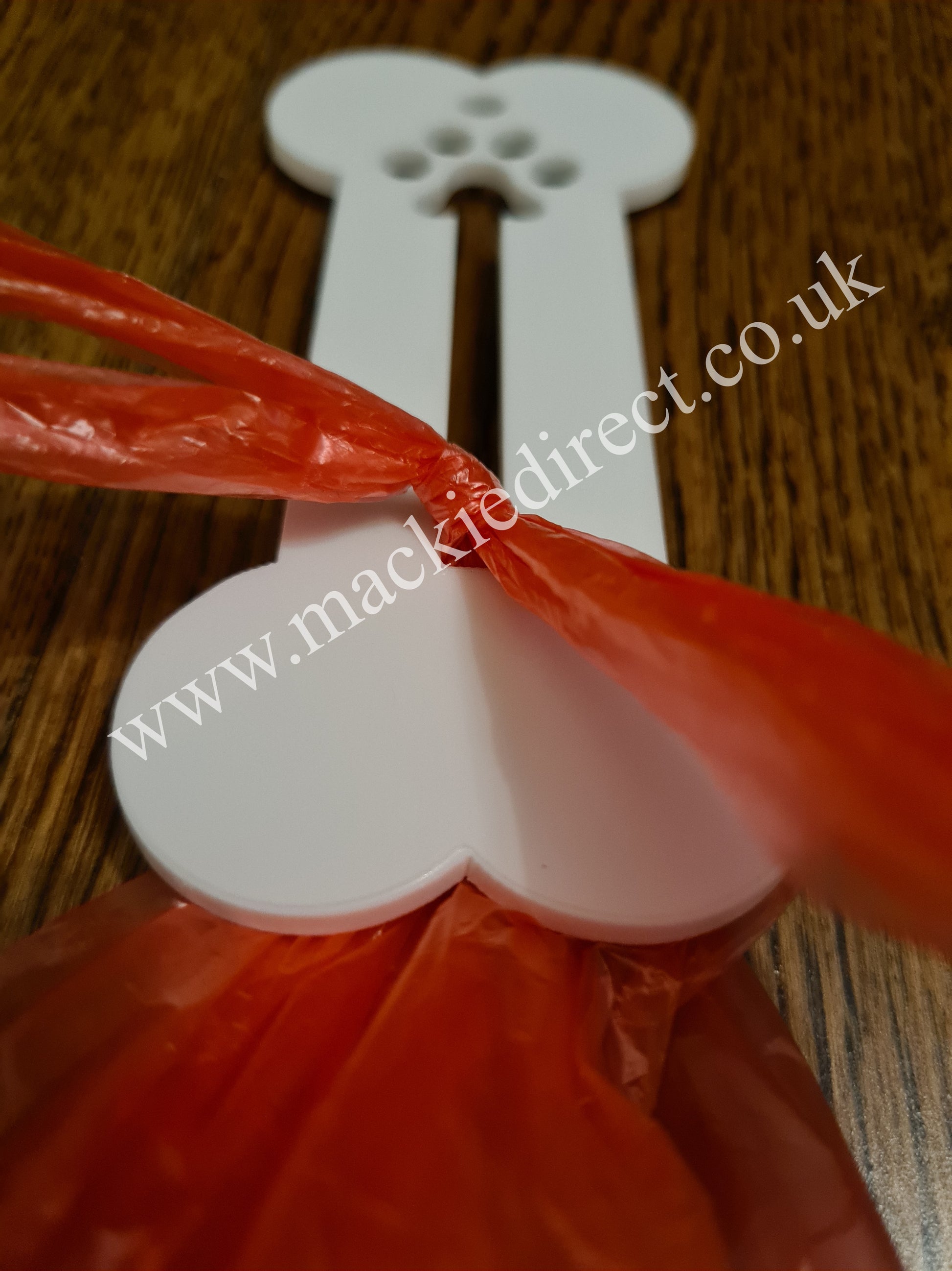 Acrylic Dog Poo Bag Holder - Mackie Direct