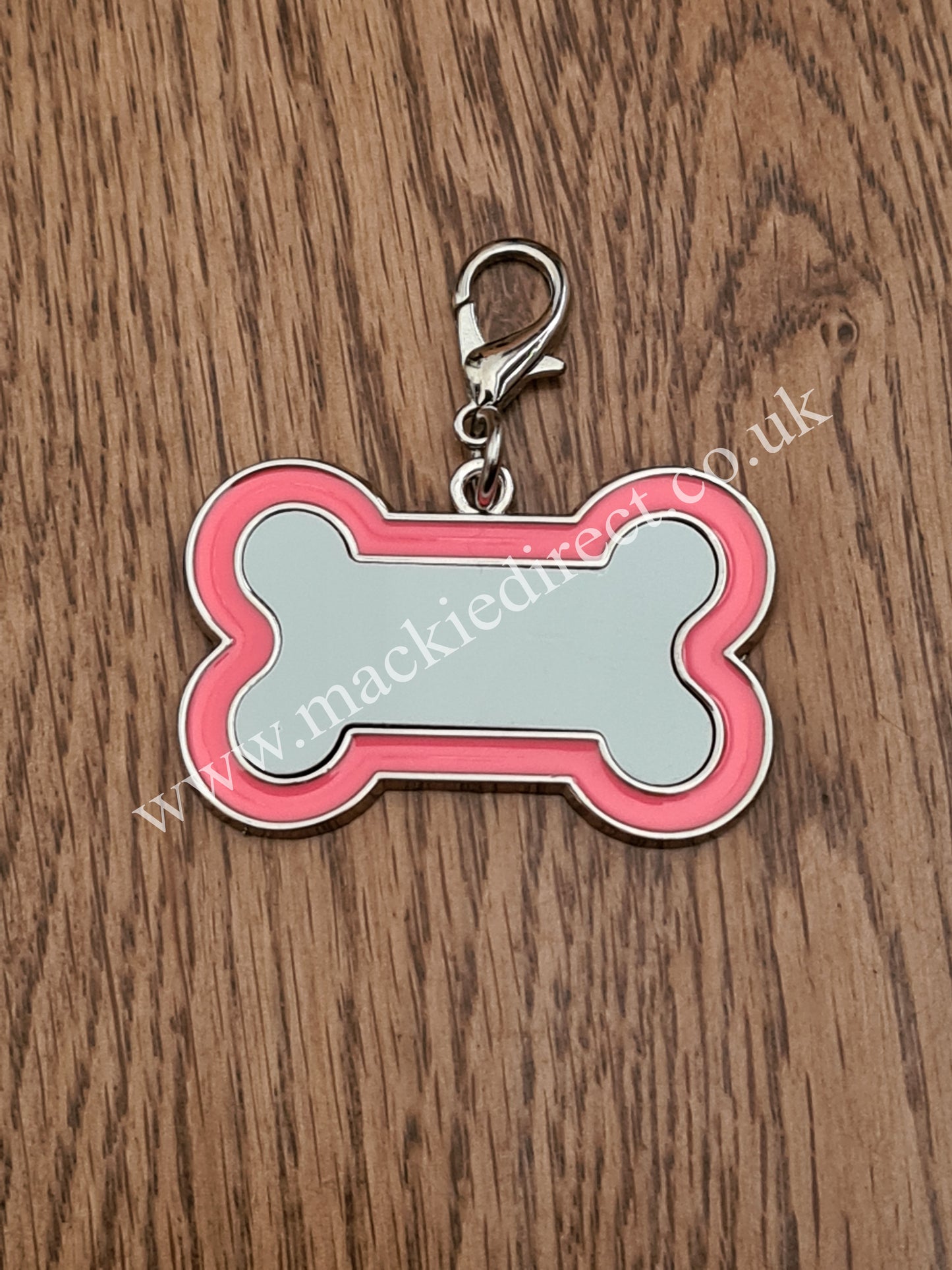 Metal Sublimation Bone Shaped Dog Tag - Mackie Direct