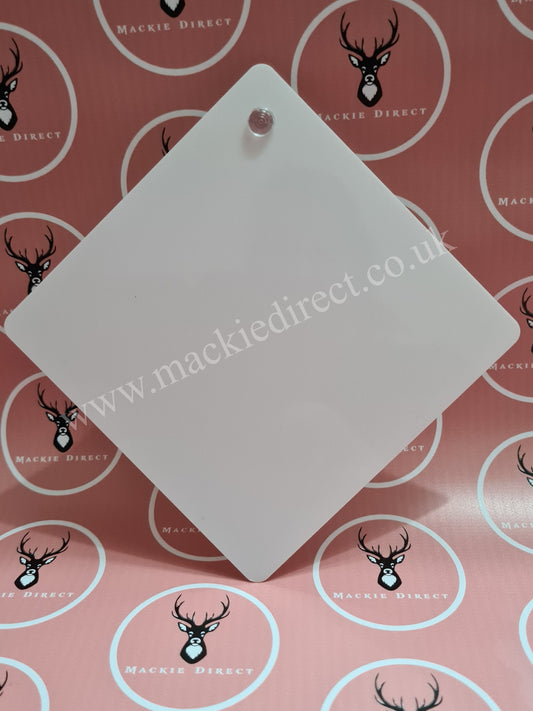 Sublimation Car Window Sign (12 x 12cm) - Mackie Direct
