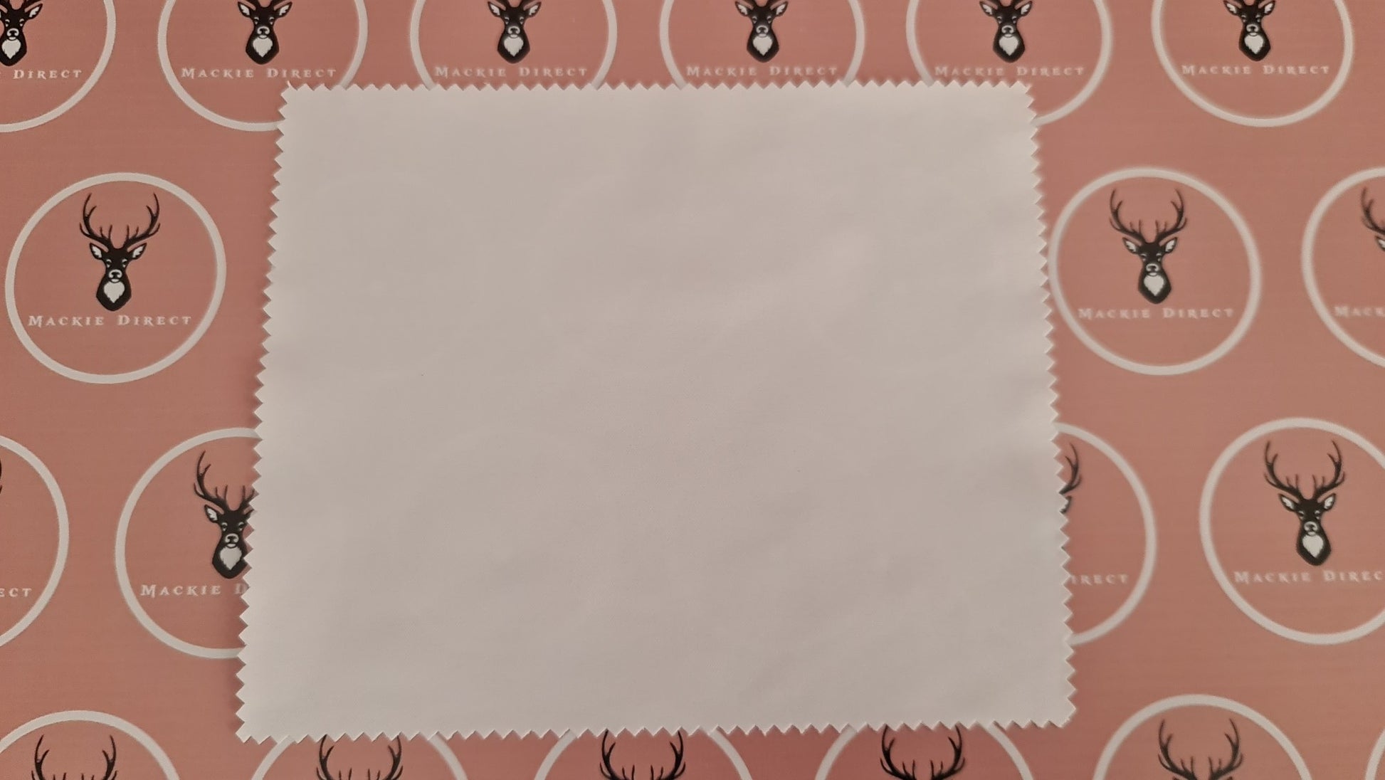 Sublimation Lens Cloth/Glasses Wipe - Mackie Direct