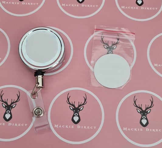 Sublimation Retractable ID Card Reel-Mackie Direct
