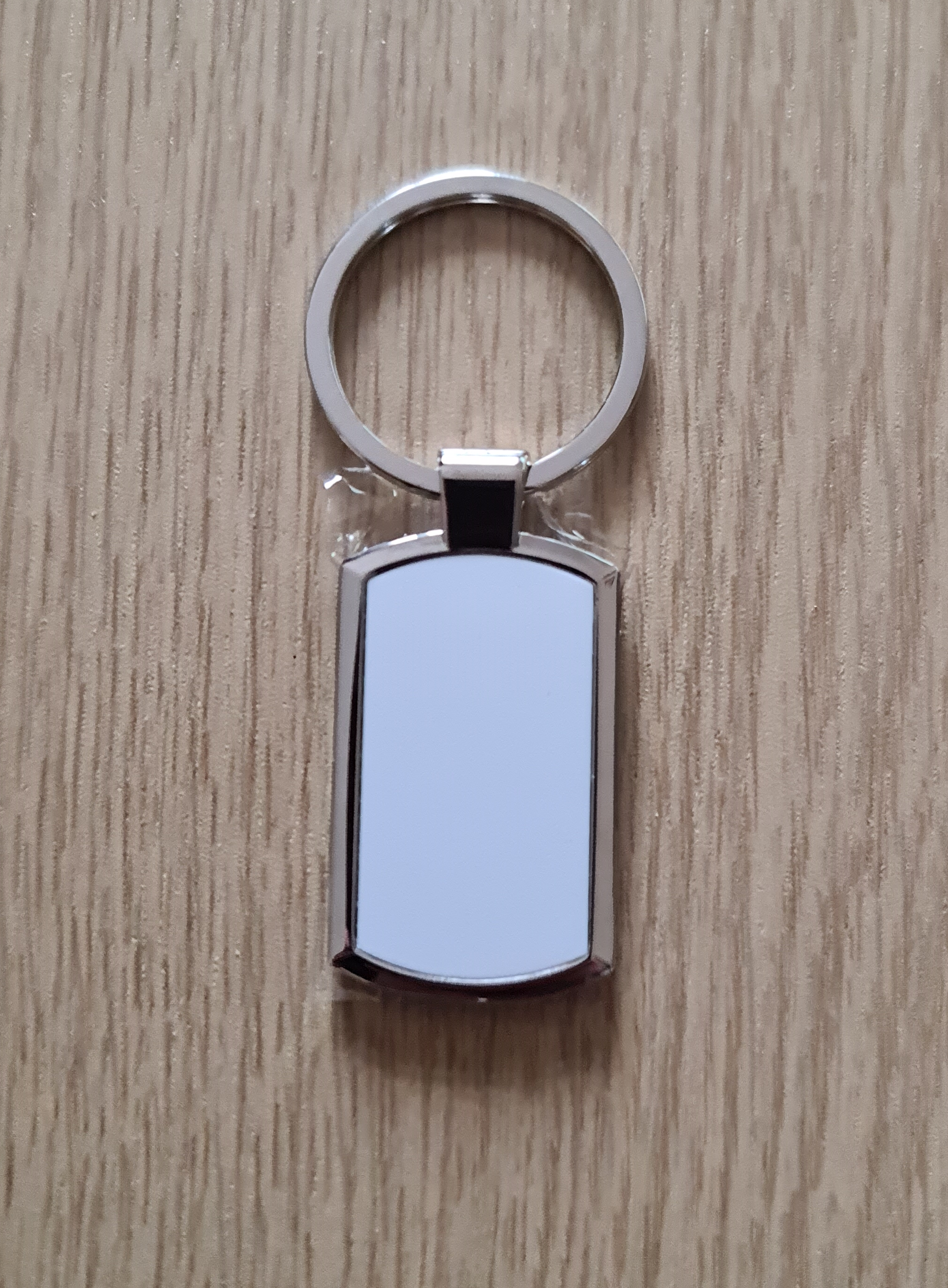 Sublimation Metal Rectangle Keyrings - Mackie Direct