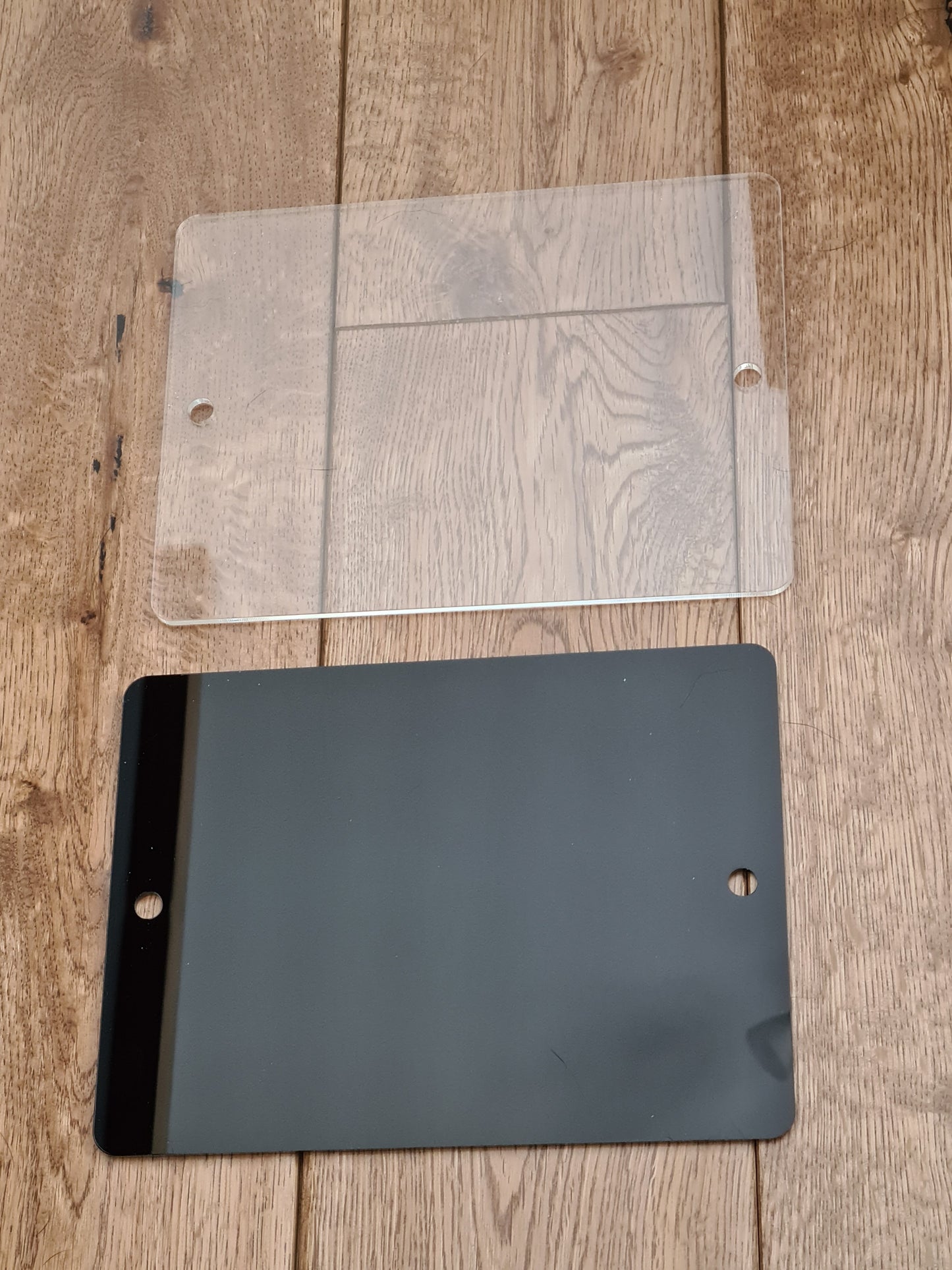 Acrylic Rectangle House Wall Sign / Plaque - Mackie DIrect