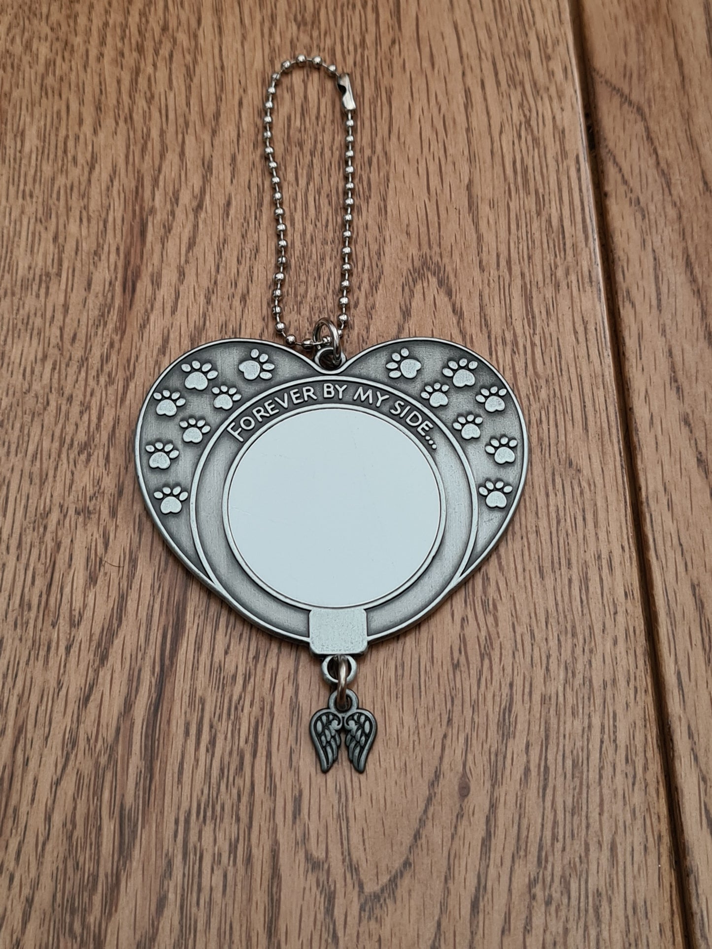 Sublimation Hanging Heart Shaped Pet Memorial Charm - Mackie Direct