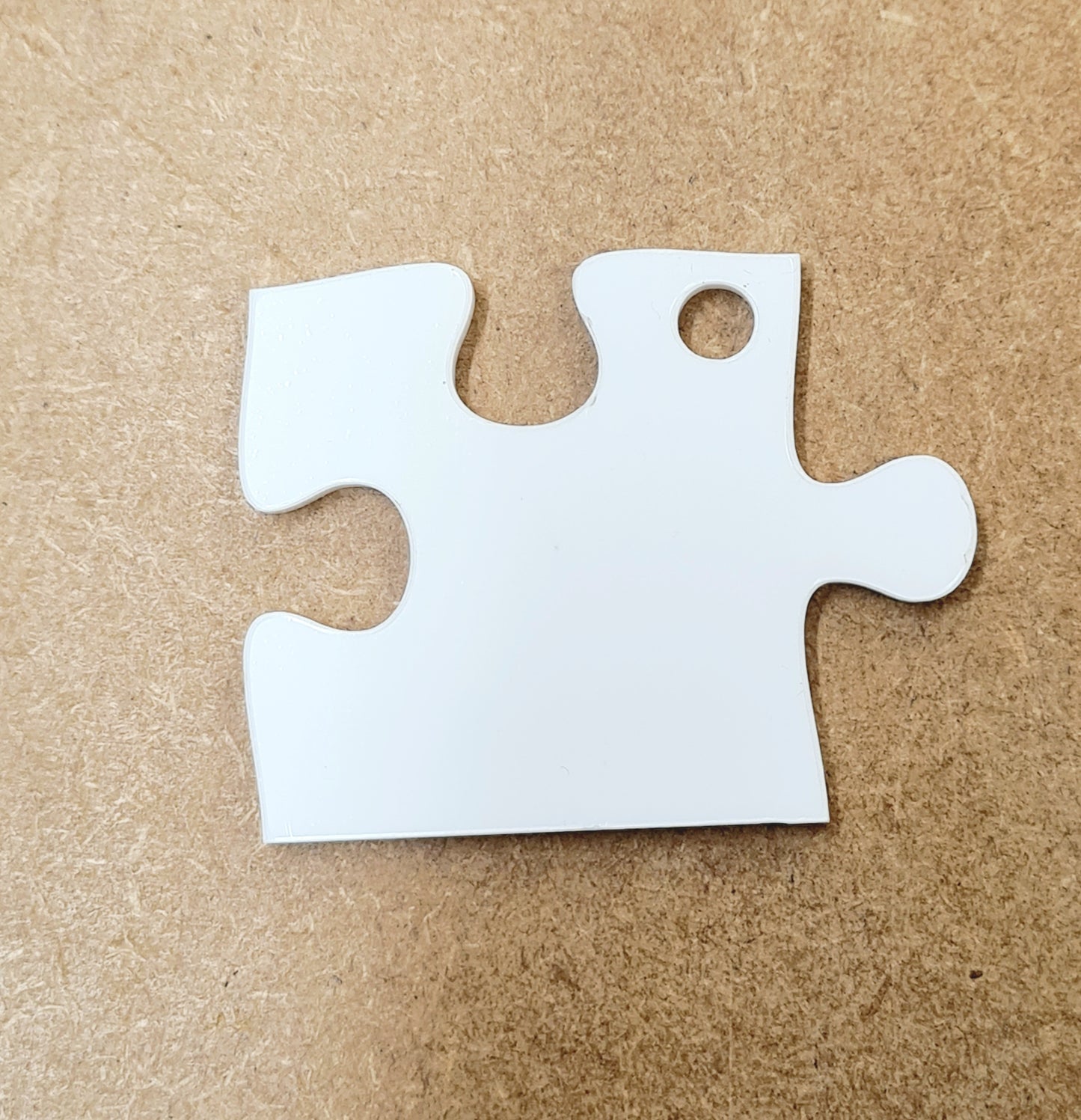 Acrylic Keyrings - Puzzle/Jigsaw Piece - Mackie Direct