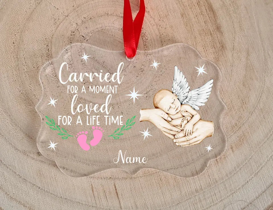 UV Printed Baby Memorial Bauble - Mackie Direct